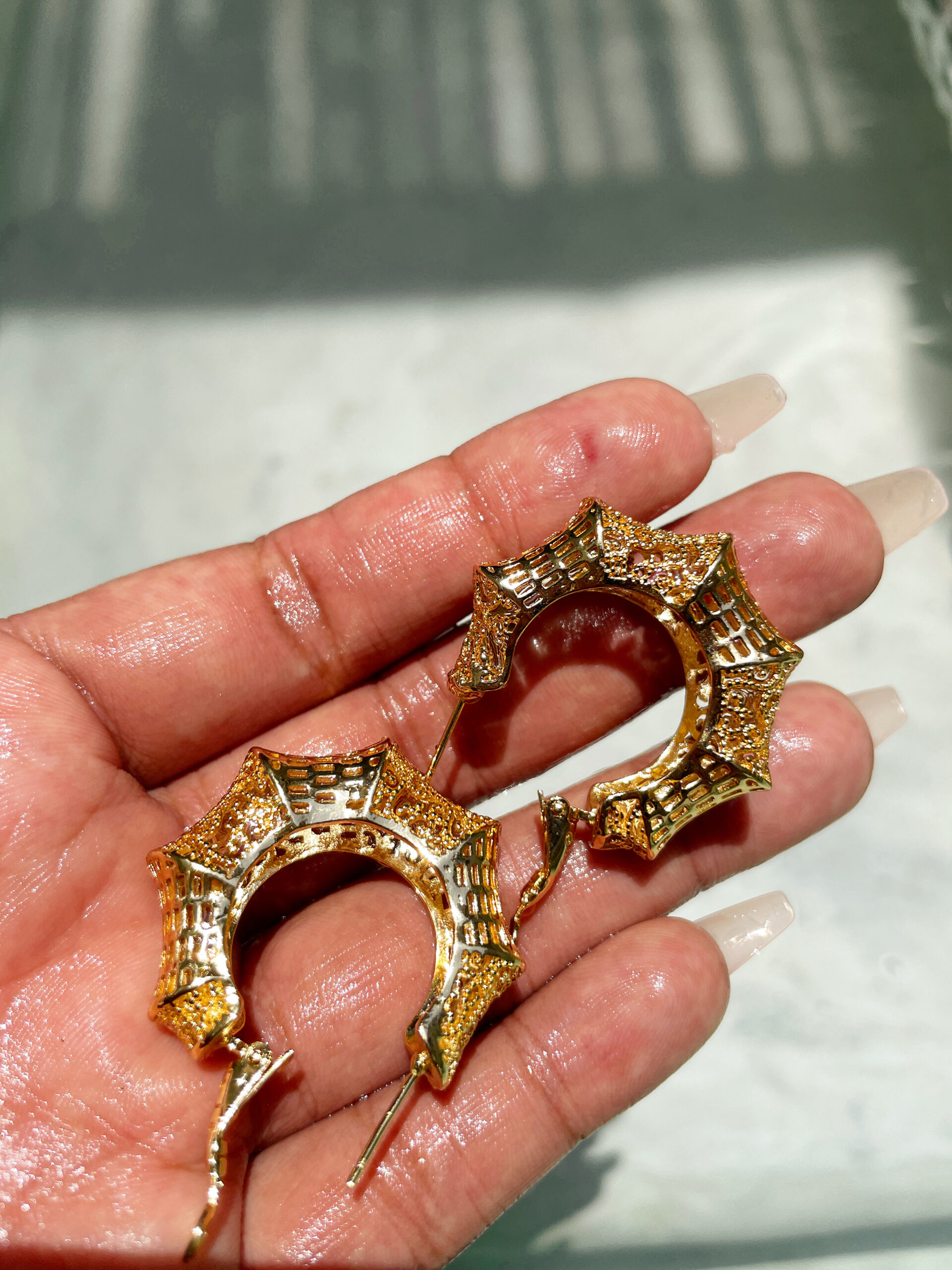 black owned jewelry, sustainable jewelry, Bandele Muse, Coco Bates, Good Advice Earrings