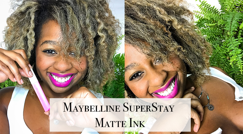 Maybelline New York SuperStay Matte Ink, National Lipstick Day 2018, National Lipstick Day 2019, Black Beauty Bloggers, Beauty Bloggers, Top Beauty Bloggers, Blogger Lipstick Swatches, How to wear Purple lipstick, Black Blogs, Top Black Bloggers, Best Black Bloggers, African American Bloggers, Top African American Bloggers, African American Beauty Bloggers, Natural Hair Bloggers, Top Natural Hair Bloggers, Best Natural Hair Bloggers