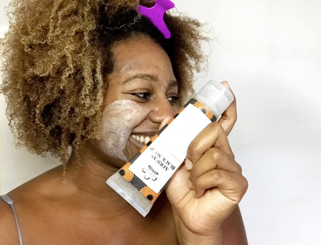 nubian Heritage, nubian heritage review, African Black Soap Facial Wash Scrub, Black Skincare Review, African American Skincare review, Skincare products for African American Skin, Skin Care Products for Black Skin