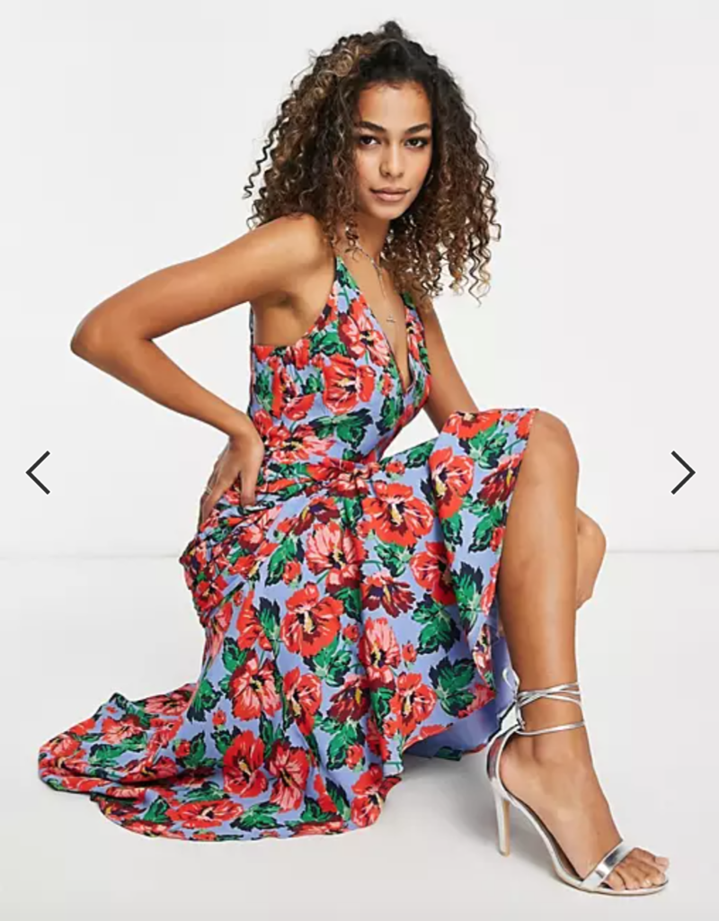 Asos Floral Dress, Asos Flower Dress, floral print long frocks,&nbsp;floral print frocks for ladies,&nbsp;colourful floral dress,&nbsp;printed short frock,&nbsp;floral colour dress,&nbsp;floral wrap tea dress,&nbsp;floral print short frocks,&nbsp;floral print dresses online, trendy floral printed dresses for summer, cuter floral printed dresses for summer,&nbsp;