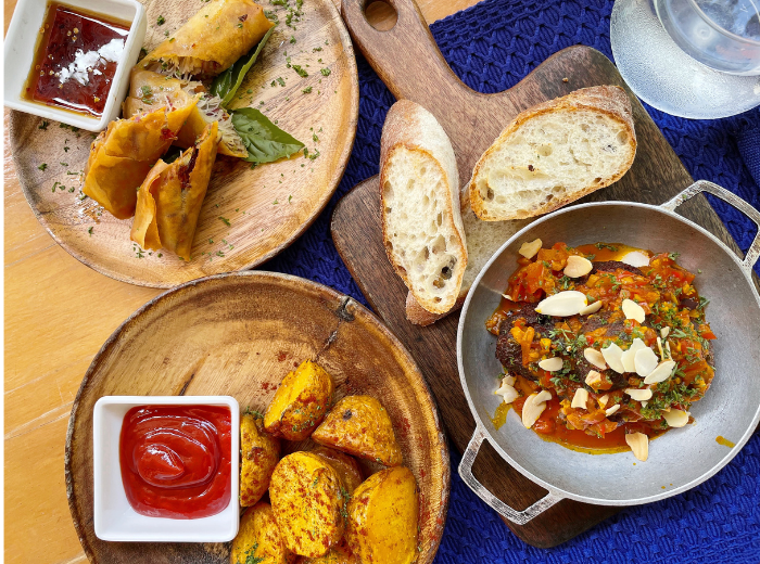 Blue Apple Beach Vegan Food