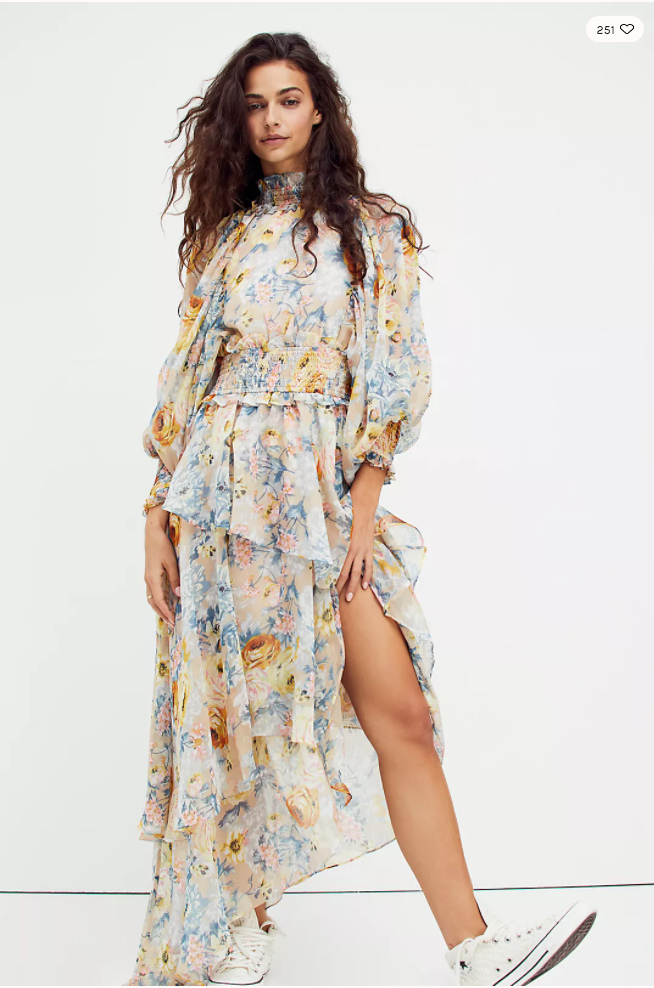 Free People Floral Dress, Free People Flower Dress, floral print long frocks,&nbsp;floral print frocks for ladies,&nbsp;colourful floral dress,&nbsp;printed short frock,&nbsp;floral colour dress,&nbsp;floral wrap tea dress,&nbsp;floral print short frocks,&nbsp;floral print dresses online, trendy floral printed dresses for summer, cuter floral printed dresses for summer,&nbsp;