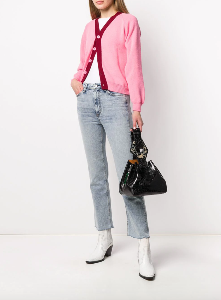 GANNI Embossed Bucket Tote, Ganni Bag, ganni sale, Ganni on sale, ganni clothes, farfetch ganni, ganni farfetch,&nbsp;ganni apparel