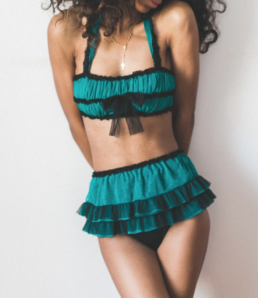 Black owned lingerie brands, Bum Cake lingerie